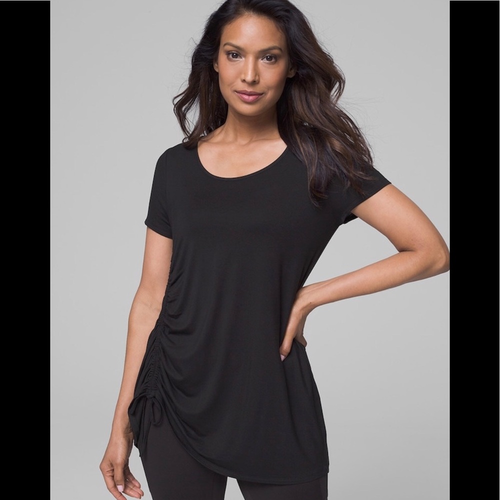 SOMA, Side Ruched Tunic Tee